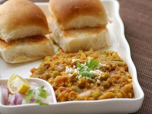 Paneer Pav Bhaji Recipe - Awesome Cuisine