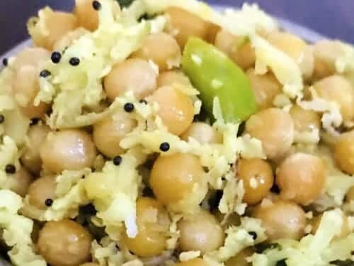 Pattani Sundal Recipe - White Dried Peas Sundal Recipe