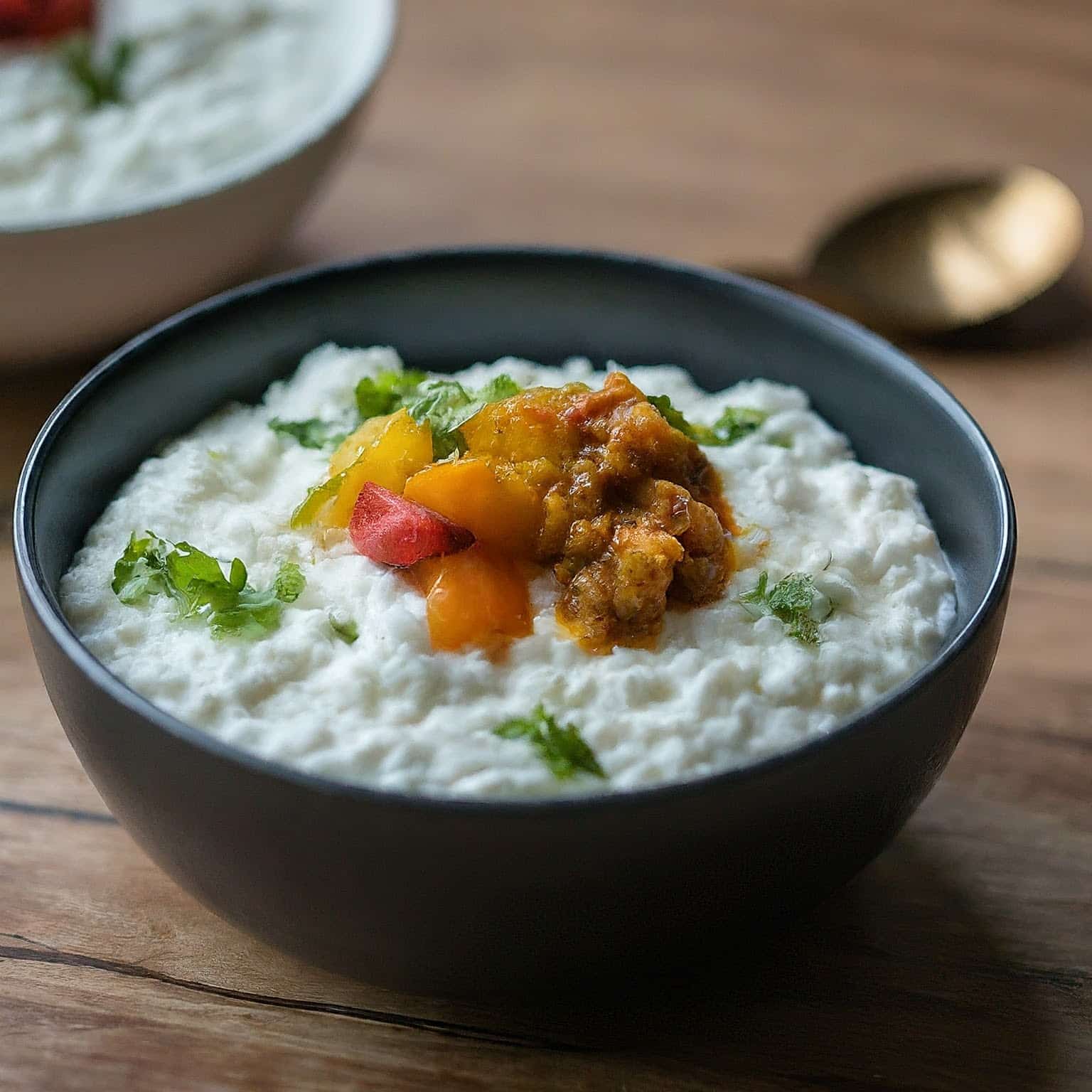 Curd Rice with Pickle