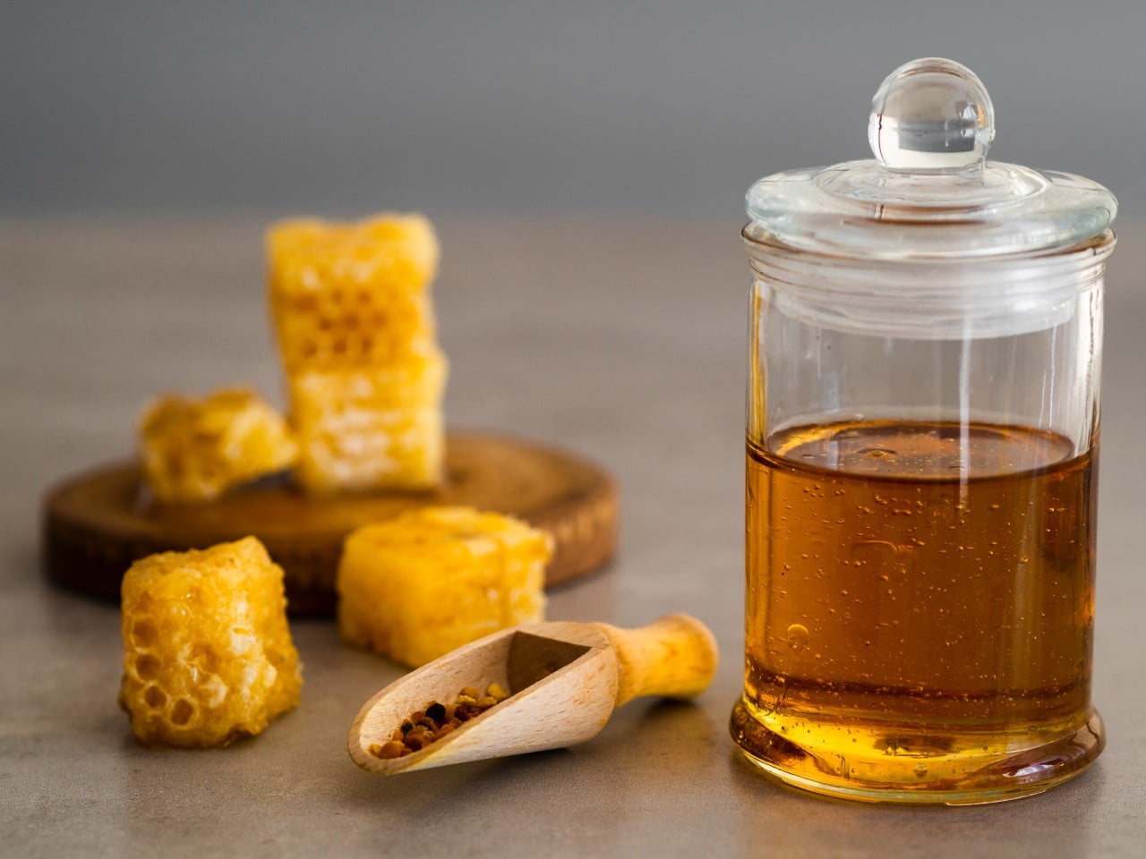 Honeycomb and Golden Syrup