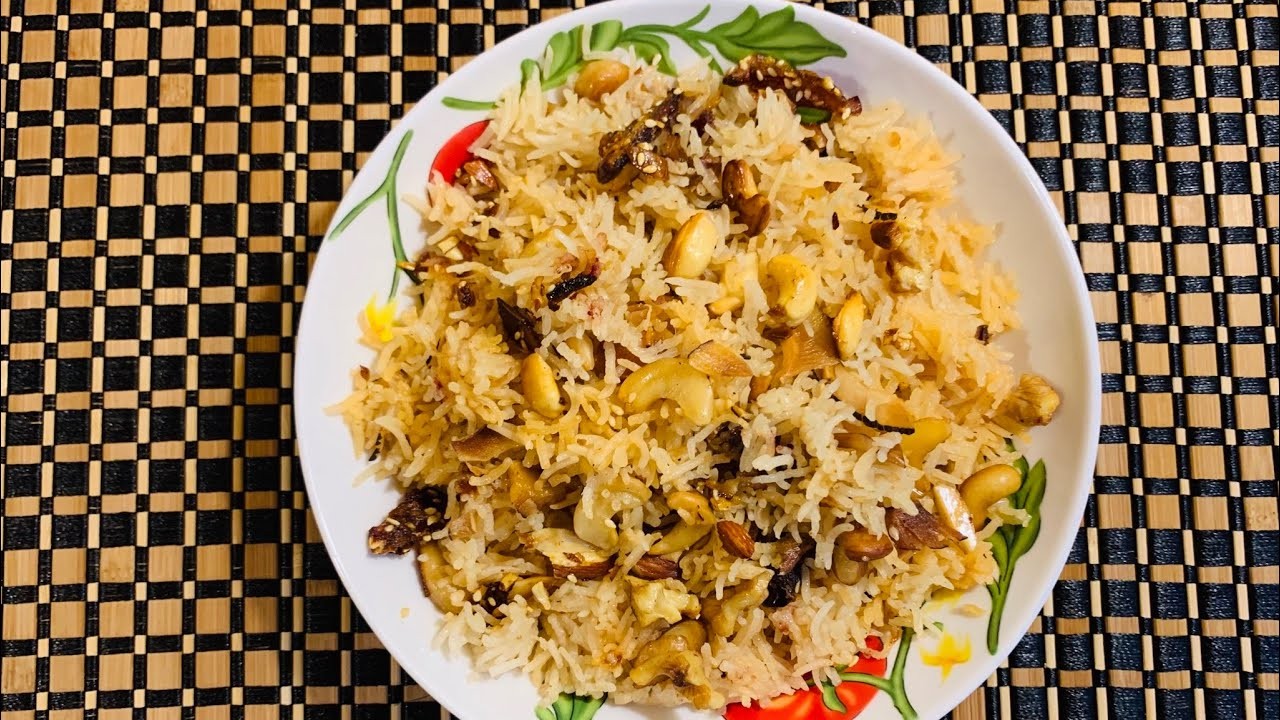 Modur Pulao: Sweet Kashmiri rice dish