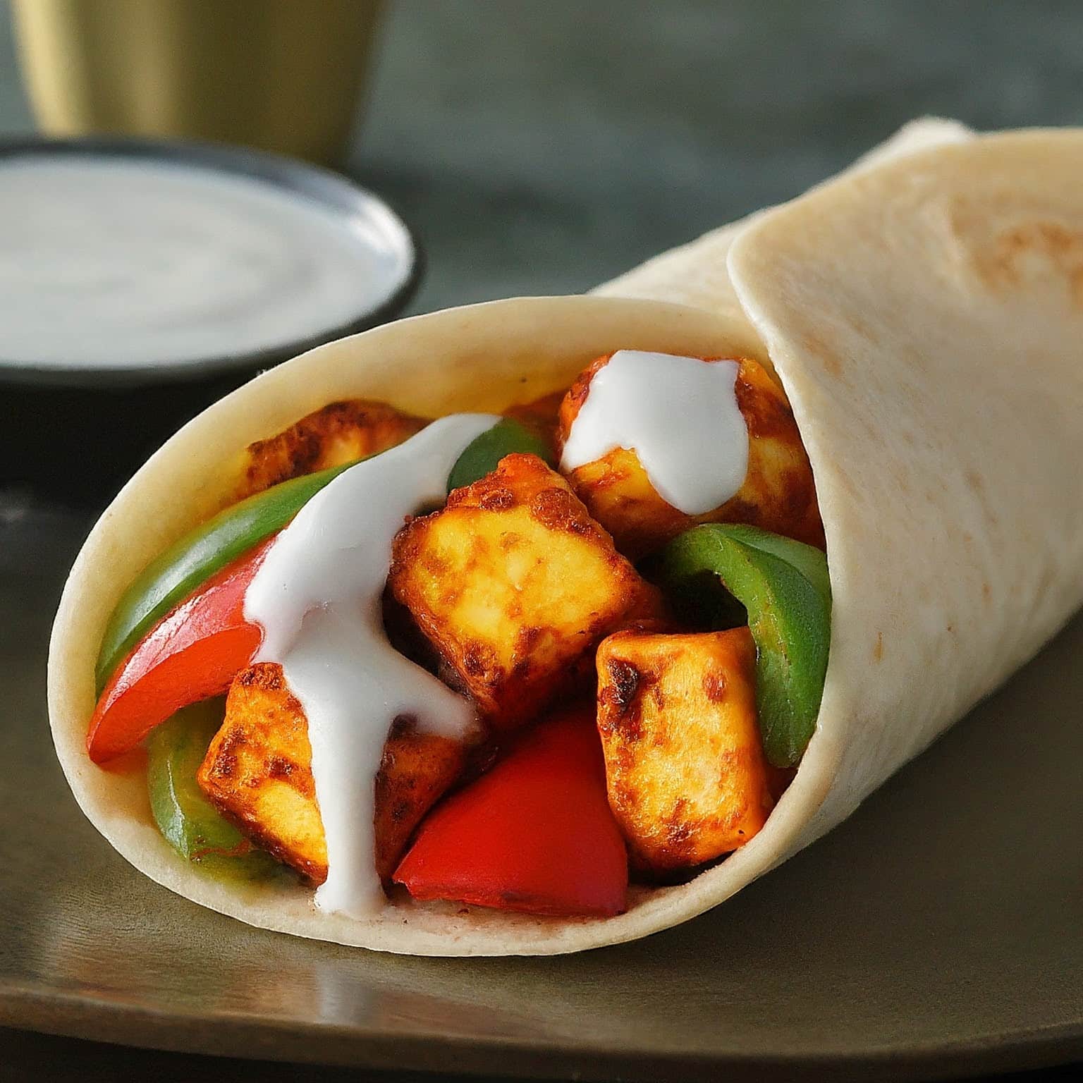 Paneer Tikka Wrap