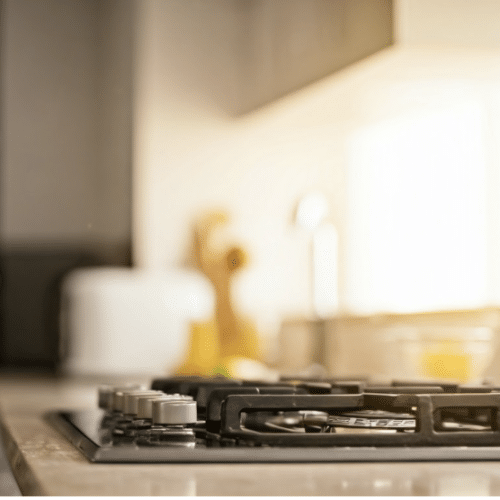 Sparkling clean kitchen