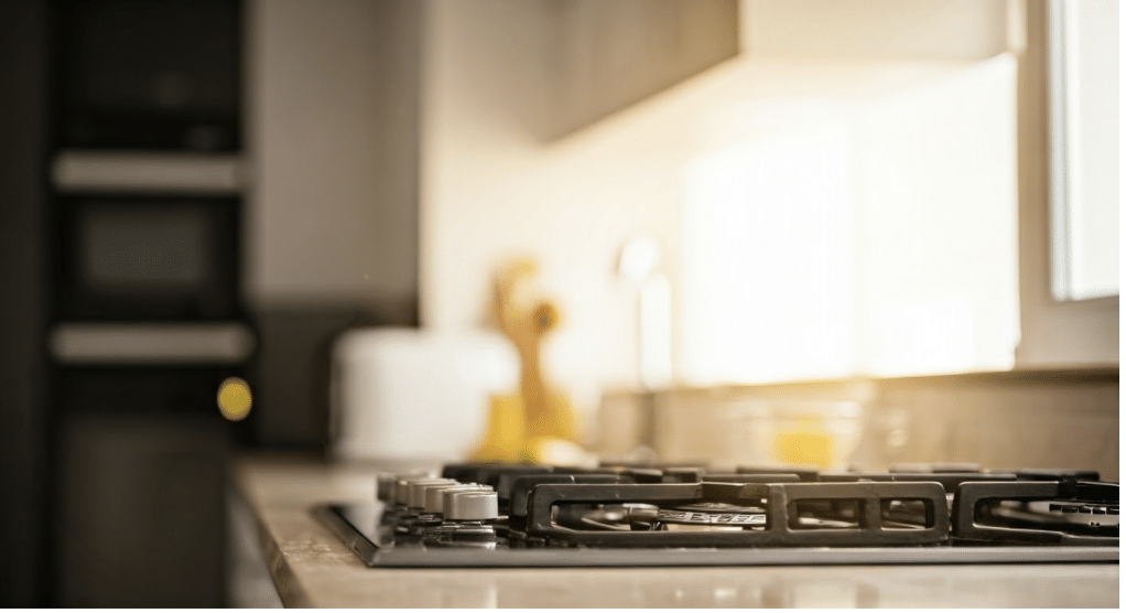 Sparkling clean kitchen