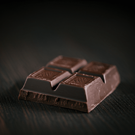 Dark chocolate image.