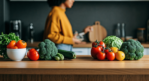 Making healthier food choices in the kitchen