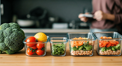 Planning and preparing healthy meals