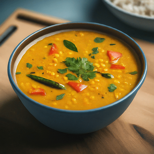 Sambhar in bowl