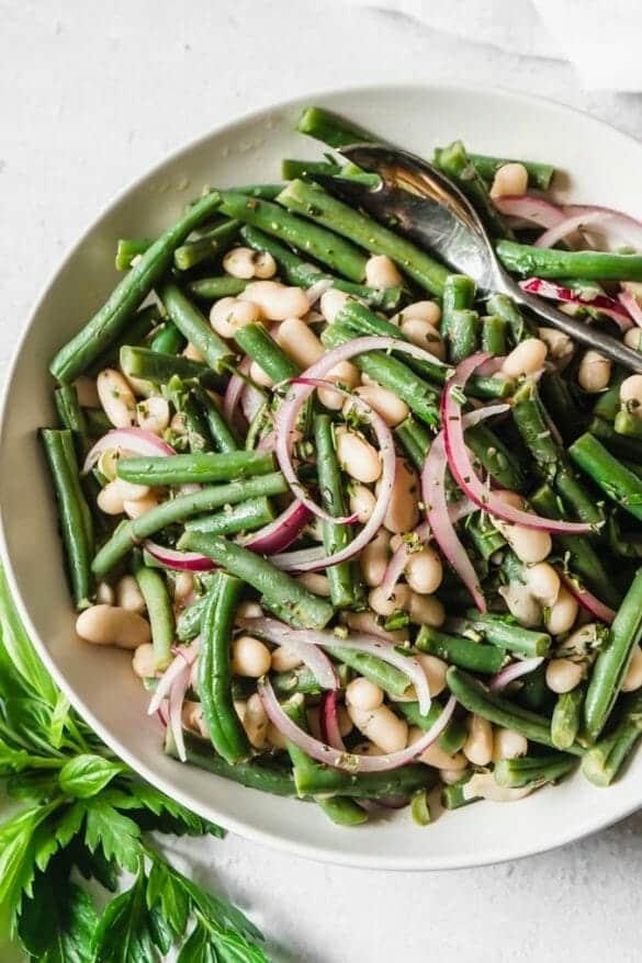 Green and White Bean Salad Recipe - Awesome Cuisine