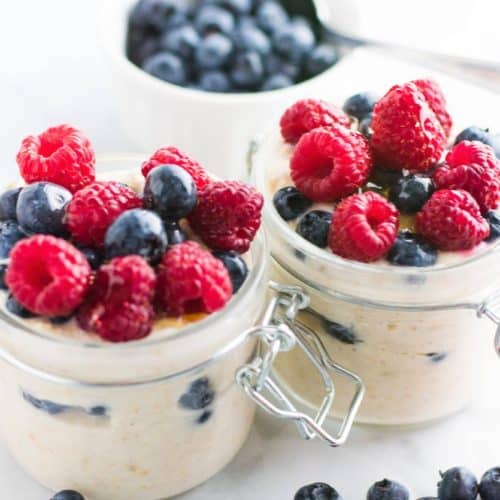 Berry Burst Overnight Oats