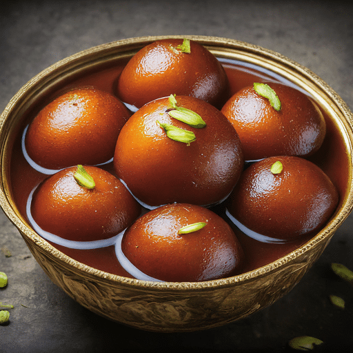 Gulab Jamun in bowl