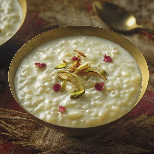 Rice Kheer in bowl