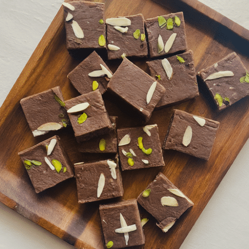 chocolate barfi