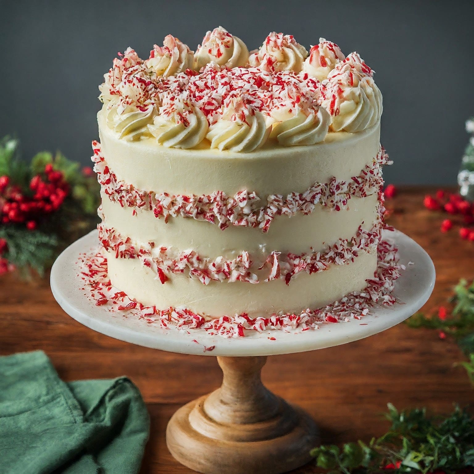 Candy Cane Cake