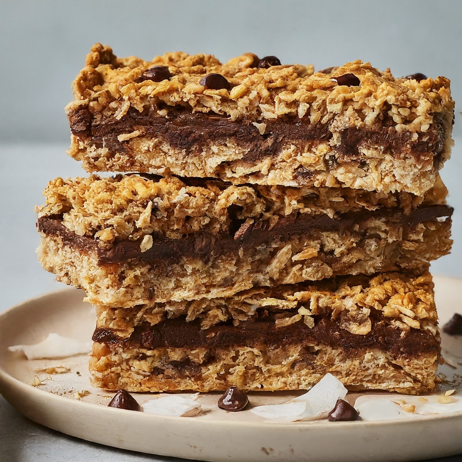 Chocolate Coconut Flapjacks