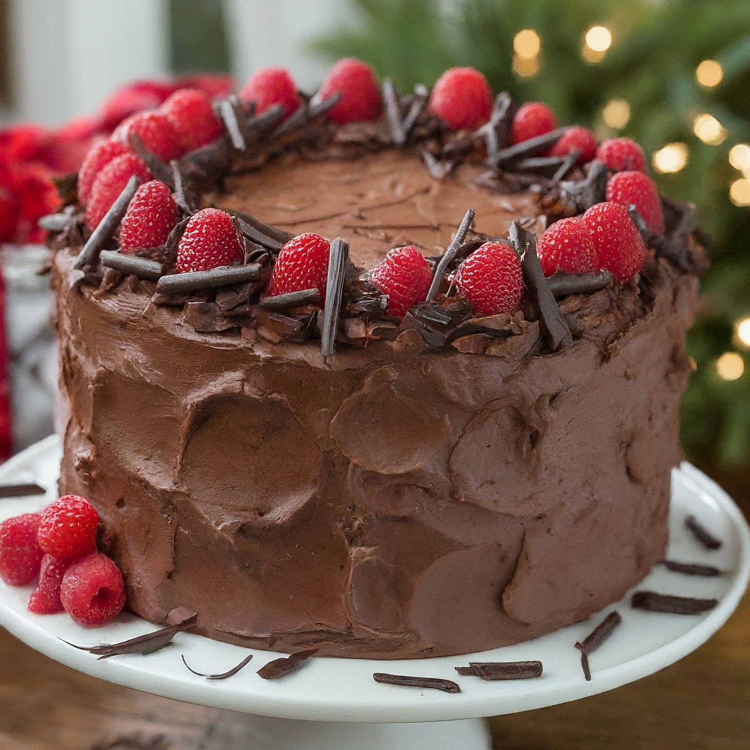 Chocolate Raspberry Cake