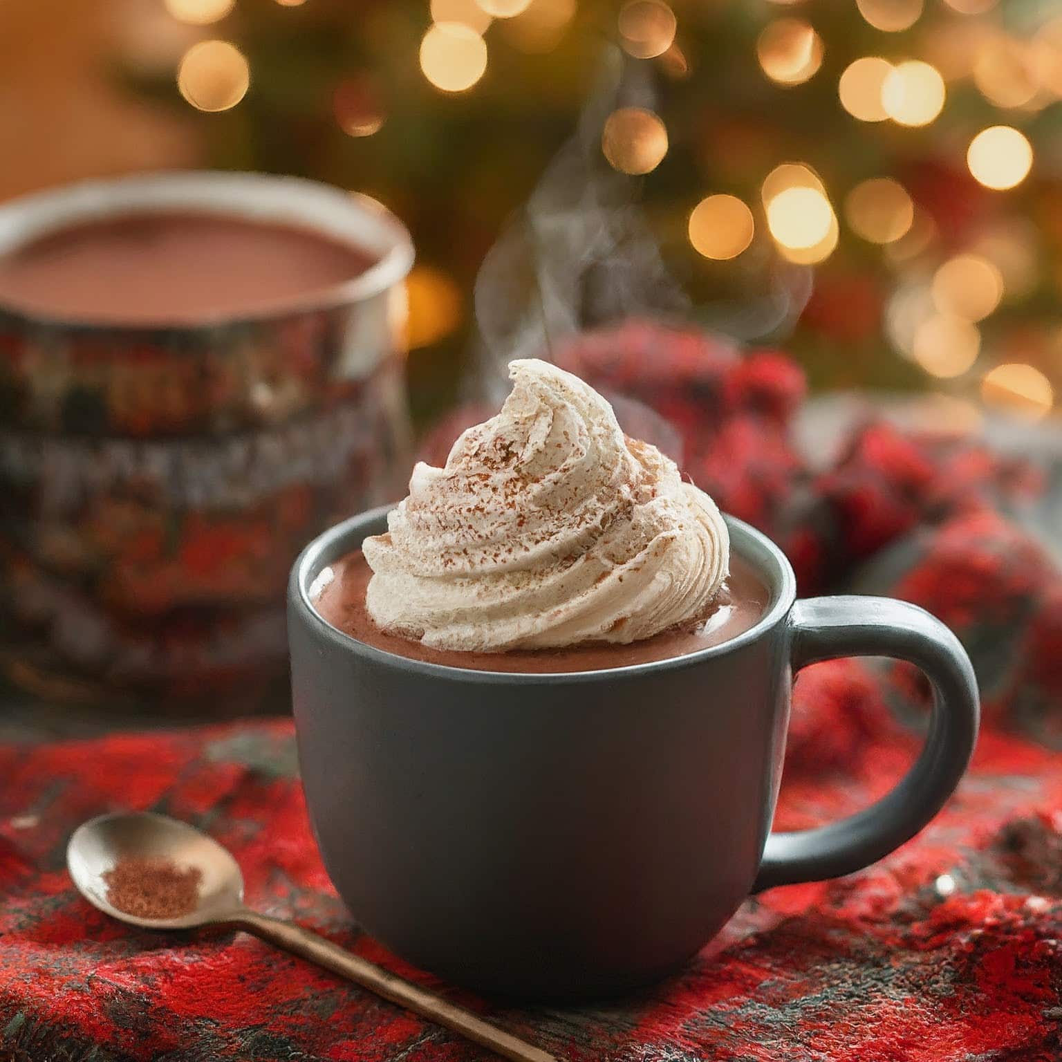 French Style Hot Chocolate with Coffee