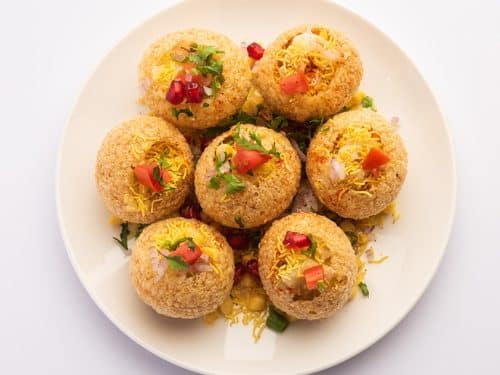 Sev Batata Puri Recipe - Awesome Cuisine