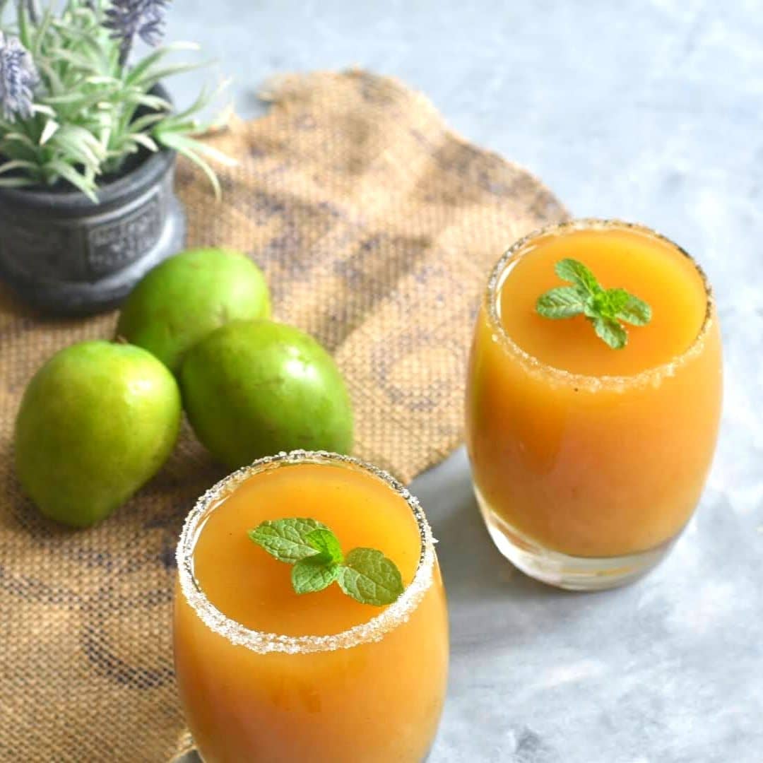 Sweet and Sour Mango Drink