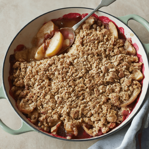 Apple and Pear Oat Crumble