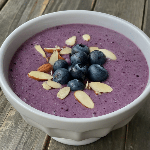 Blueberry Almond Smoothie