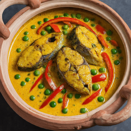 Fish Curry with Coconut Milk