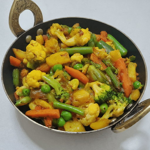 Indian Mixed Veg Stir Fried