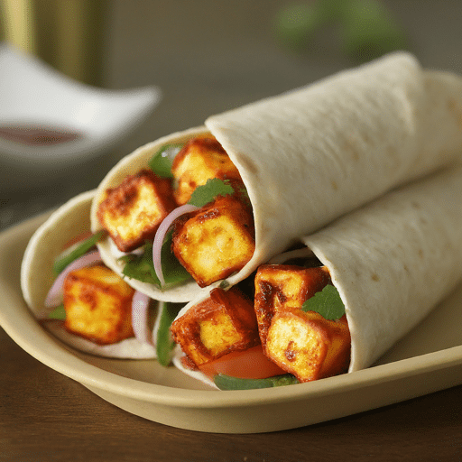 Paneer Tikka Wrap