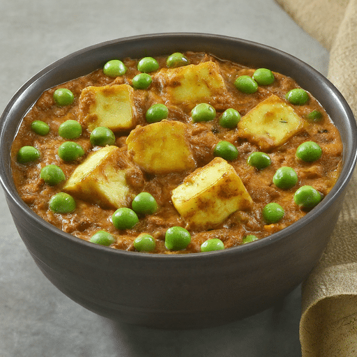 Paneer and Green Pea Masala