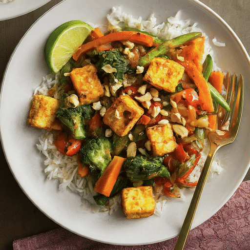 Paneer and Vegetable Stir Fry