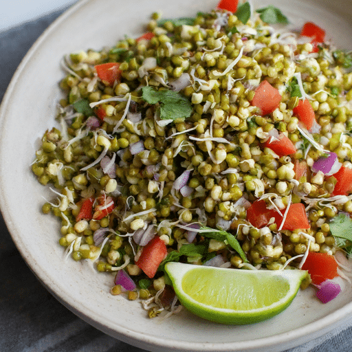 Sprouted Moong sald
