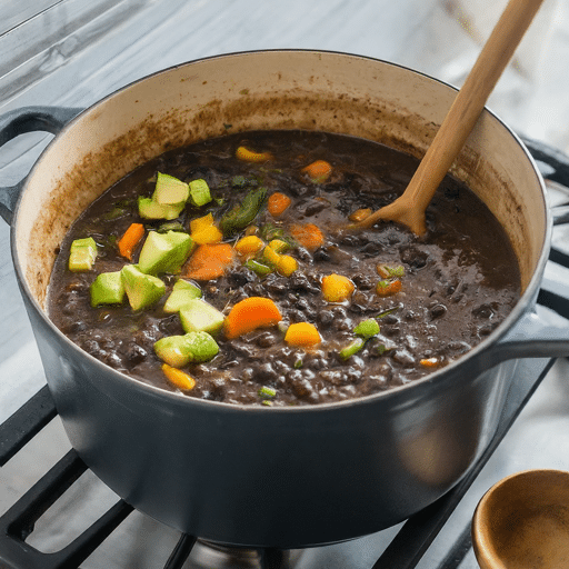 Vegan Black Bean Soup