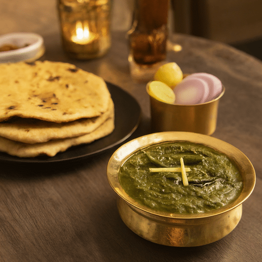 Sarson Ka Saag Aur Makke ki roti