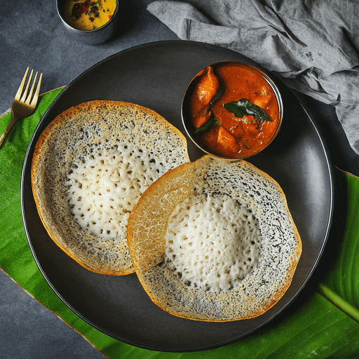 Appam with Stew