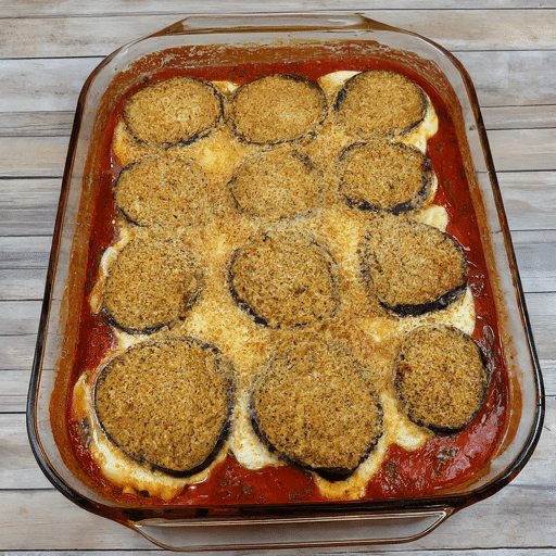 Baked Eggplant Parmesan