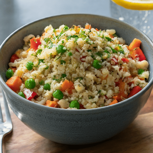 Cauliflower Rice Pilaf