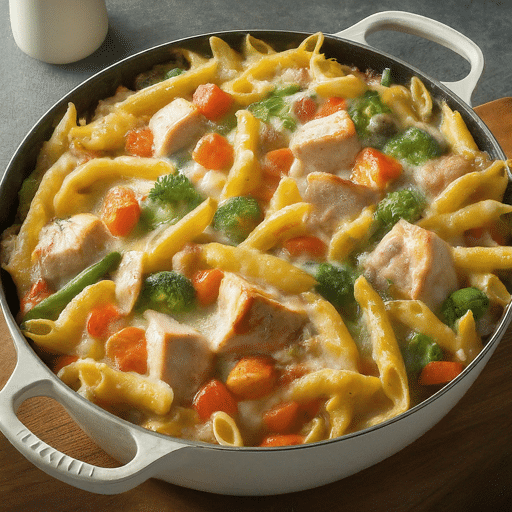 Chicken pasta bake