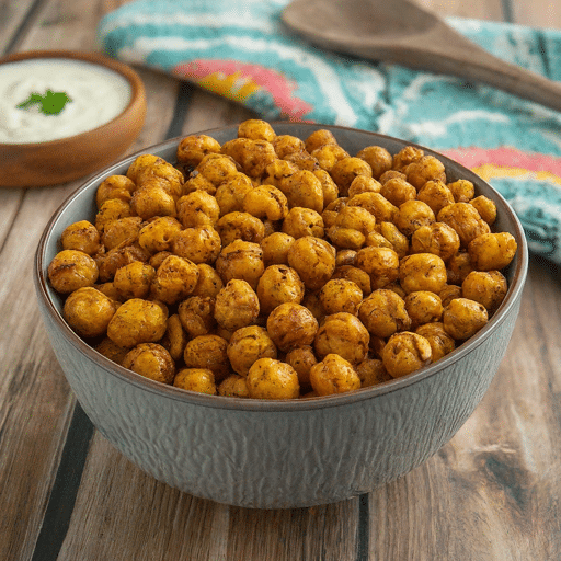 Crispy Chickpea Snack