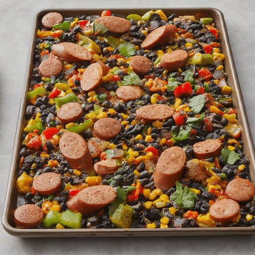 Easy Sheet Pan Southwestern Dinner