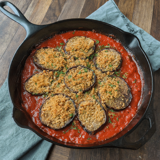 Eggplant and Tomato Bake