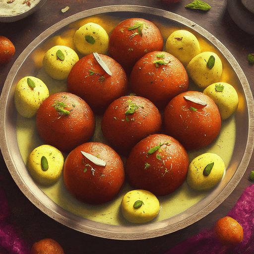 Gulab Jamun and Rasmalai