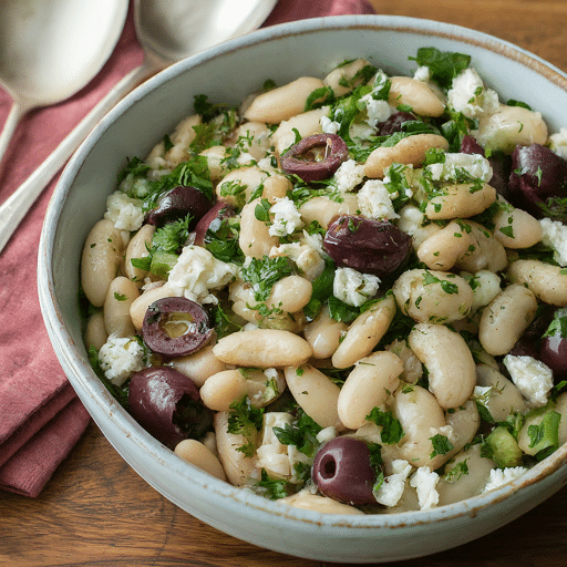 Mixed Bean Salad with Fresh Herbs