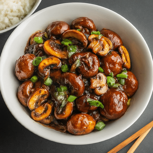 Mushroom manchurian