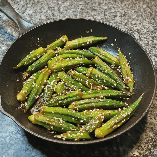 Okra Stir Fry