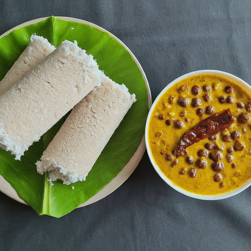 Puttu and Kadala Curry