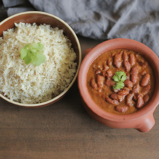 Rajma Masala with Jeera Rice