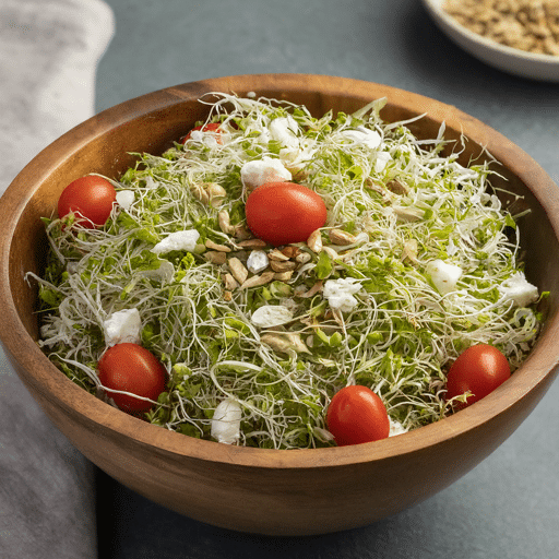 Sprout Salad with Tamarind Dressing