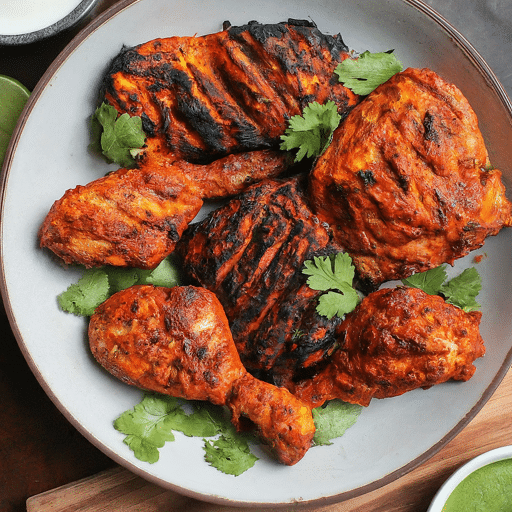 Tandoori Chicken Air Fryer Grill Oven BBQ 