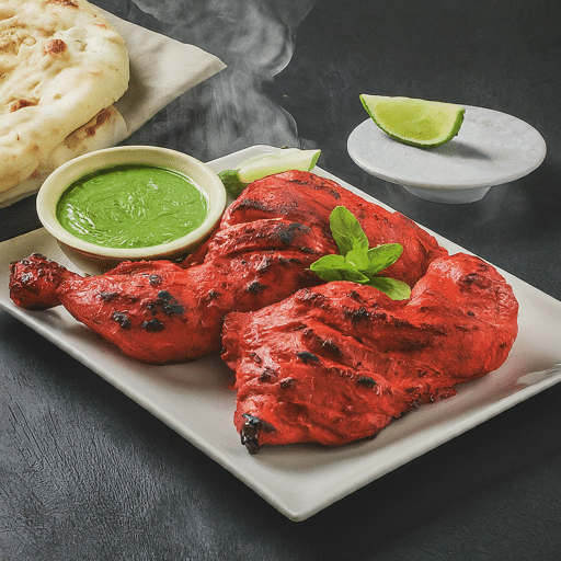 Tandoori Chicken with Mint Chutney