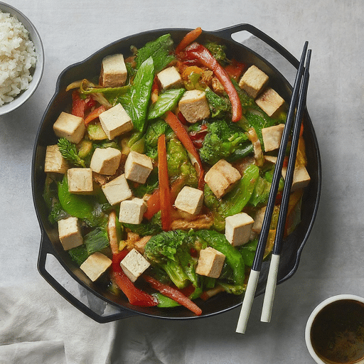 Vegetable Stir Fry with Tofu